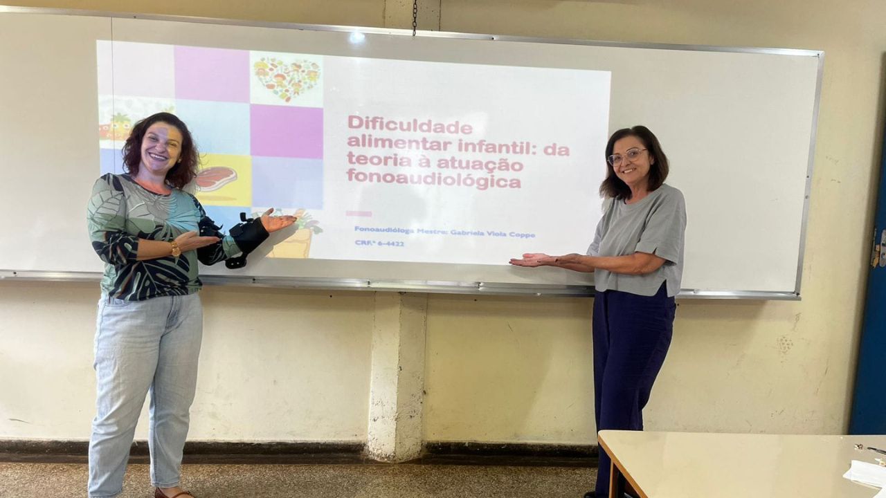 Leia mais sobre o artigo Alunos do 7 período de Fonoaudiologia participam de minicurso