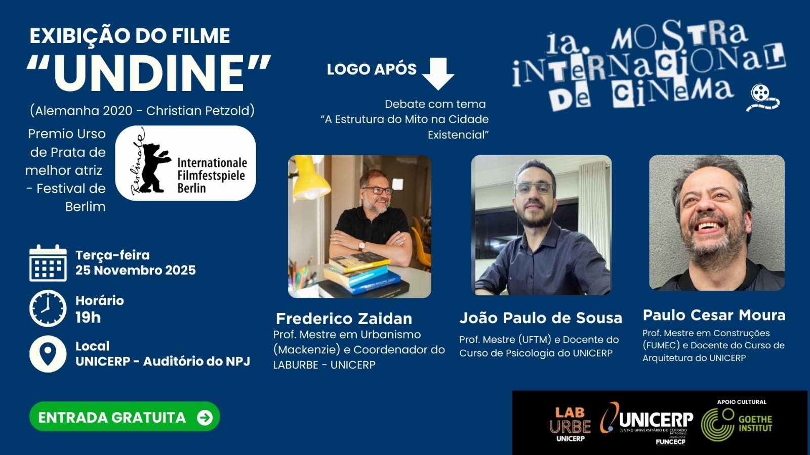 No momento, você está visualizando Última Chance: Mostra Internacional de Cinema do LabUrbe UNICERP encerra programação amanhã