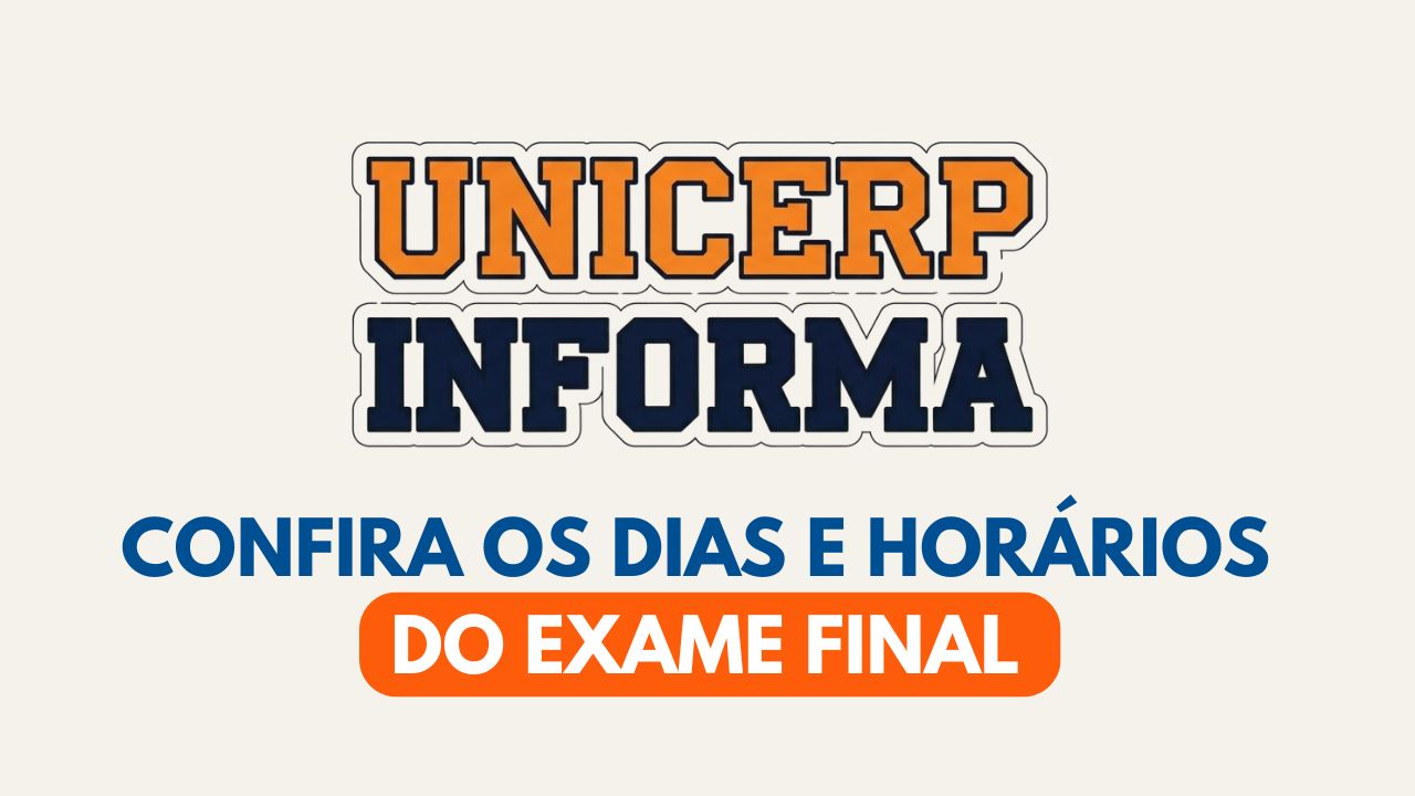 No momento, você está visualizando Confira os dias e horários do Exame Final