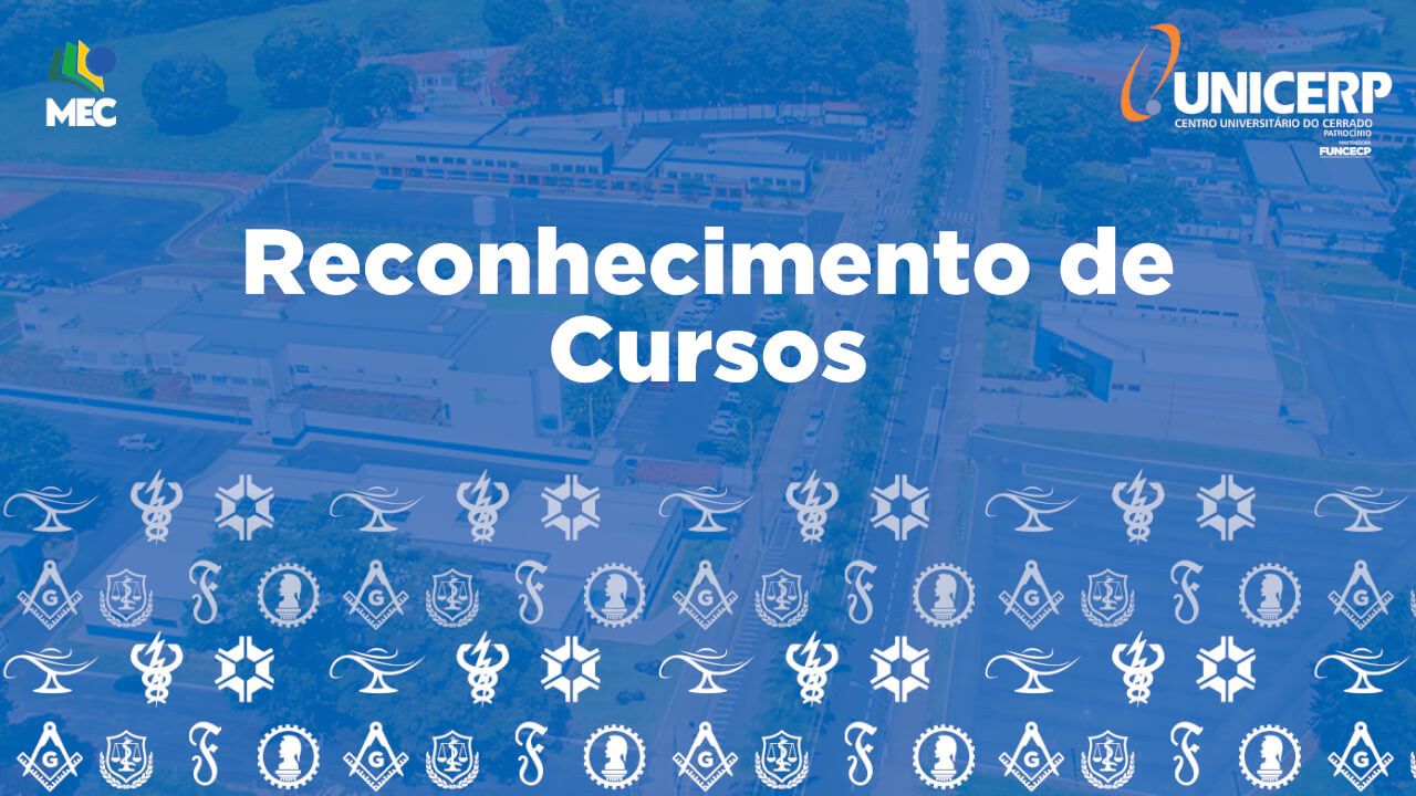 No momento, você está visualizando MEC renova reconhecimento de cursos de graduação do UNICERP