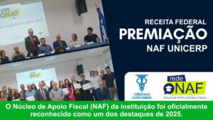 Leia mais sobre o artigo NAF UNICERP é premiado entre os melhores da região pela Receita Federal em Uberlândia